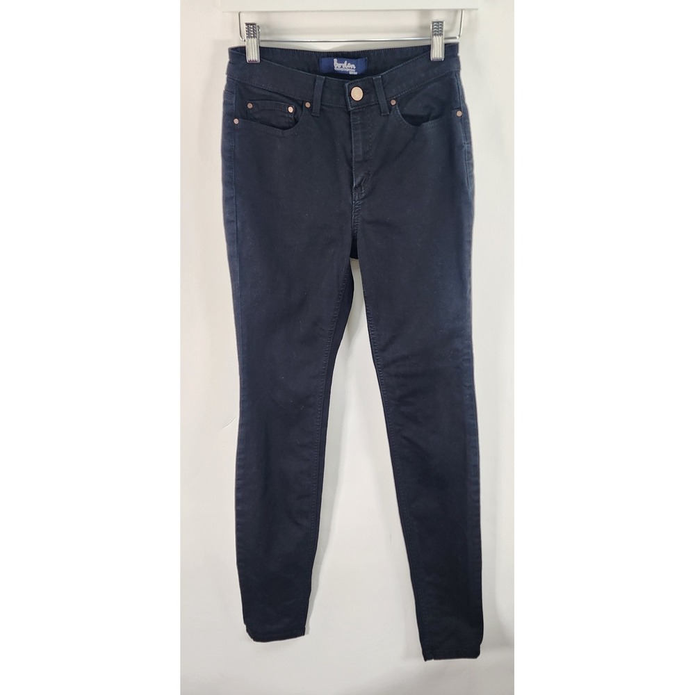 Boden The Mayfair Modern Skinny Jeans Women's 4R Stretch Denim Black